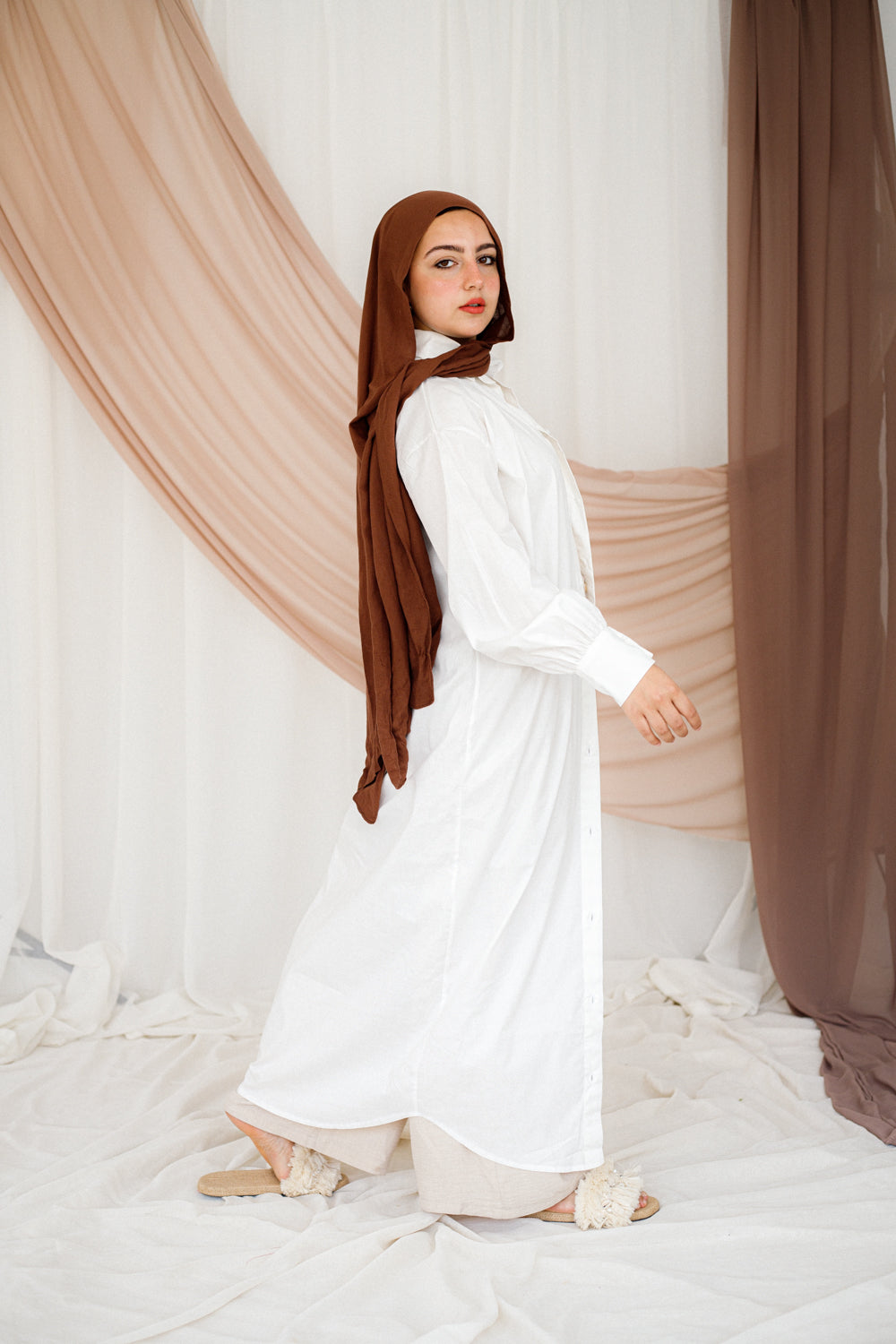 Long basic shirt