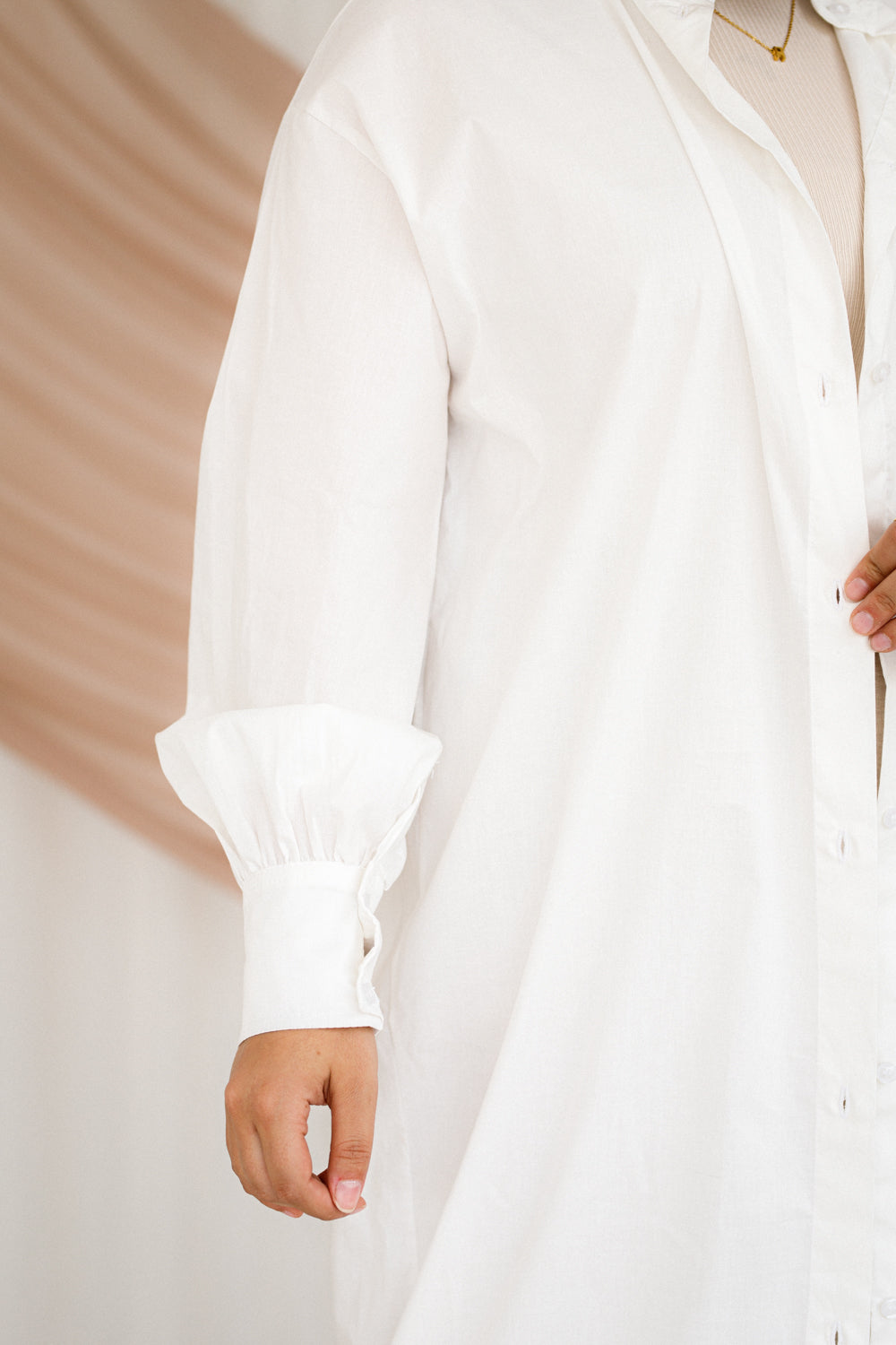 Long basic shirt